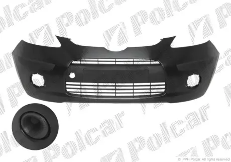 Бампер передний POLCAR 400307