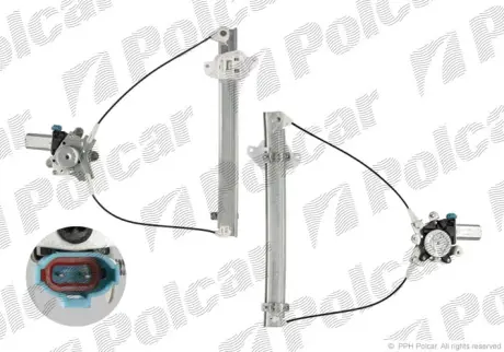 Стеклоподъемник электрический с мотором POLCAR 4005PSE5