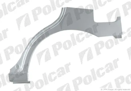 Ремкомплект крыла заднего POLCAR 400784-4
