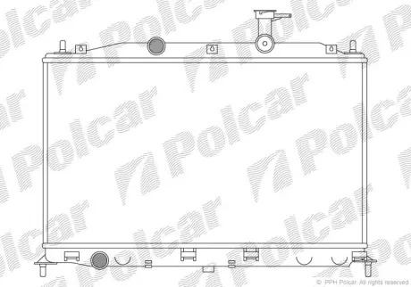 Радиаторы охлаждения POLCAR 400908-1