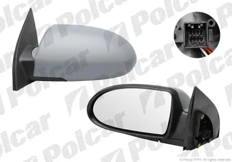 Зеркало внешнее POLCAR 4009524E