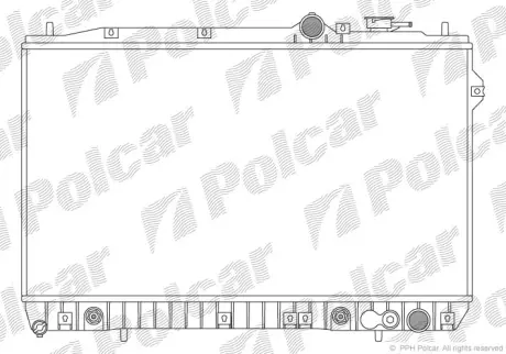 Радиаторы охлаждения POLCAR 401008-1