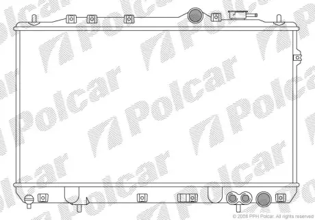 Радиаторы охлаждения POLCAR 401008