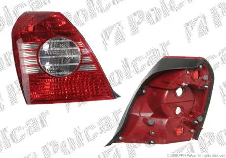 Фонарь задний POLCAR 401487-E