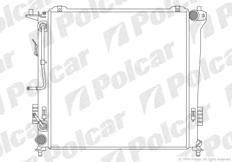 Радиаторы охлаждения POLCAR 4015084X