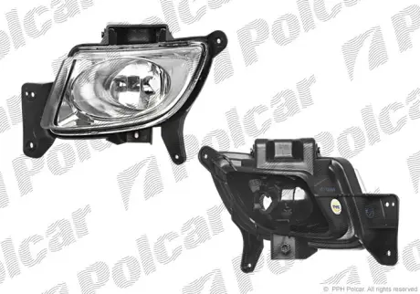 Фара противотуманная передняя POLCAR 401529-E