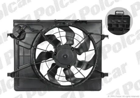 Вентиляторы радиаторов POLCAR 401623W1