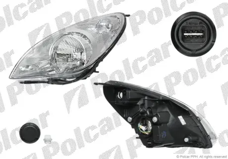 Фара основная POLCAR 4017100E