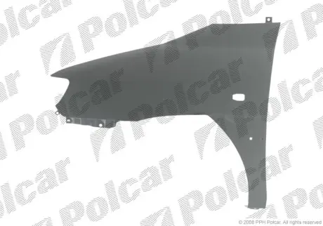 Крыло переднее POLCAR 403502