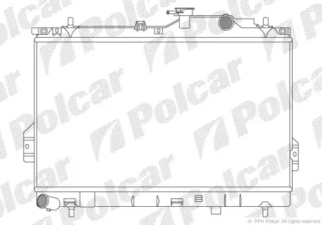 Радиаторы охлаждения POLCAR 4035083X