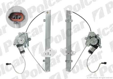 Стеклоподъемник электрический с мотором POLCAR 4040PSE1