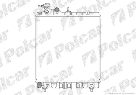 Радиаторы охлаждения POLCAR 404108-1