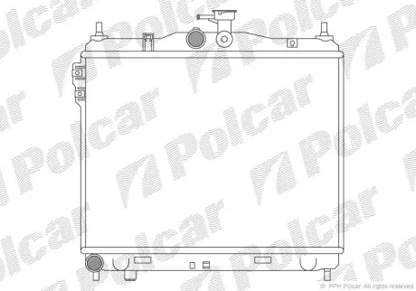 Радиаторы охлаждения POLCAR 404208-1
