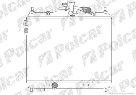 Радиаторы охлаждения POLCAR 4042085X