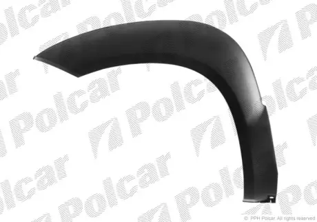 Накладка крила ліва Hyundai TUCSON, 2004- POLCAR 404701-5
