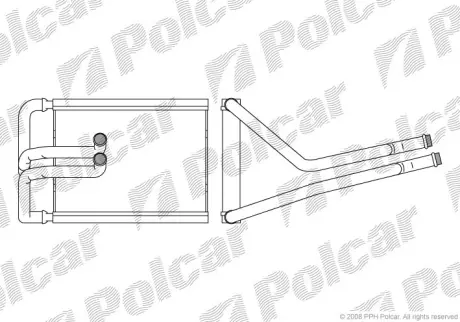 Радиаторы обогрева POLCAR 4047N81X