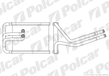 Радиаторы обогрева POLCAR 4047N82X