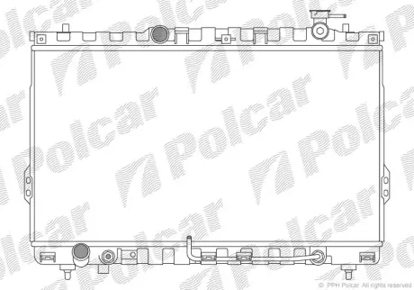 Радиаторы охлаждения POLCAR 4050082K