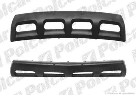 Бампер передний POLCAR 405107-2