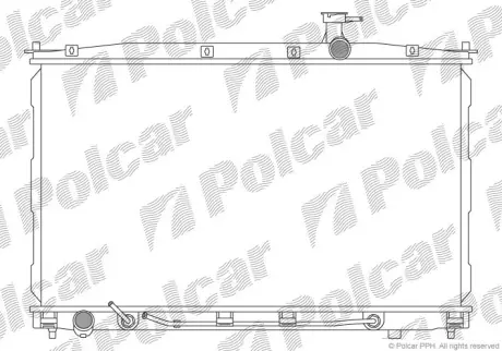 Радиаторы охлаждения POLCAR 405108-1