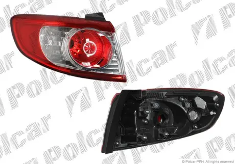 Фонарь задний POLCAR 405288-E