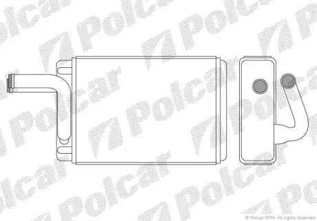 Радиаторы обогрева POLCAR 4099N81X