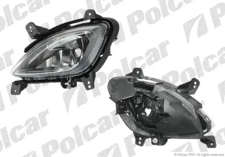 Фара противотуманная передняя POLCAR 40A129-E