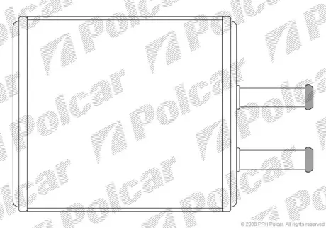 Радиаторы обогрева POLCAR 4102N8-1
