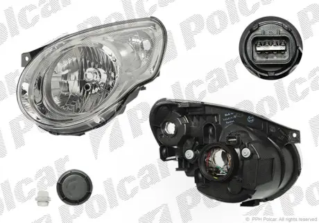Фара основная POLCAR 4107101E