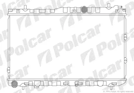 Радиаторы охлаждения POLCAR 4113082X