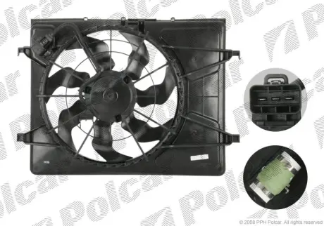 Вентиляторы радиаторов POLCAR 411423W3