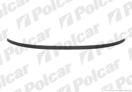 Спойлер бампера переднего POLCAR 411425
