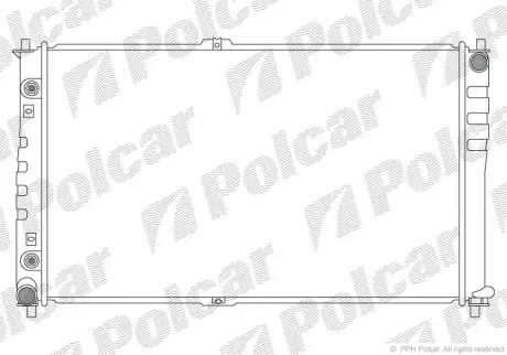 Радиаторы охлаждения POLCAR 4140084X