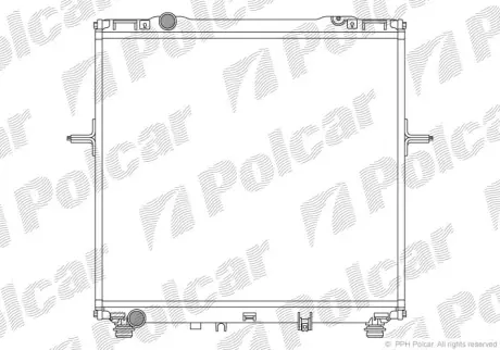 Радиаторы охлаждения POLCAR 4170085X