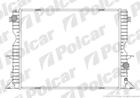Радиаторы охлаждения POLCAR 430708-1