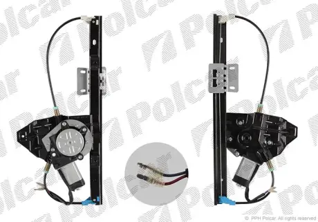 Стеклоподъемник электрический с мотором POLCAR 4311PSE4