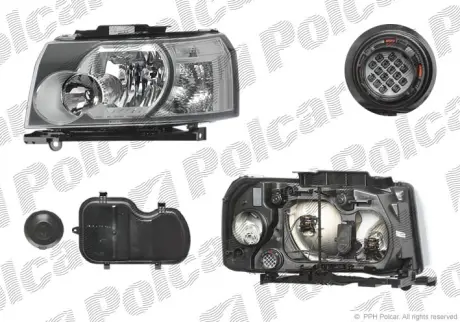 Фара основная POLCAR 431210-T
