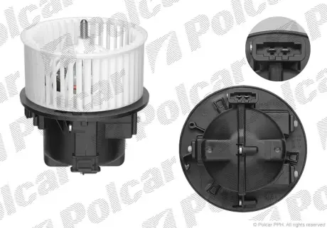 Вентиляторы кабины POLCAR 4312NU2X