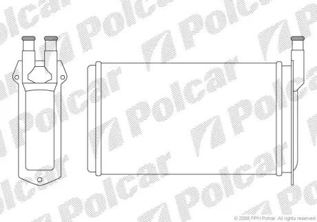 Радиаторы обогрева POLCAR 4401N81