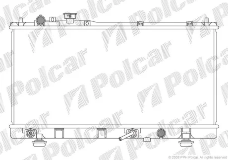Радиаторы охлаждения POLCAR 4509084