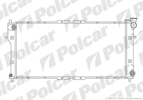 Радиаторы охлаждения POLCAR 451608-1