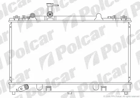 Радиаторы охлаждения POLCAR 451908-3