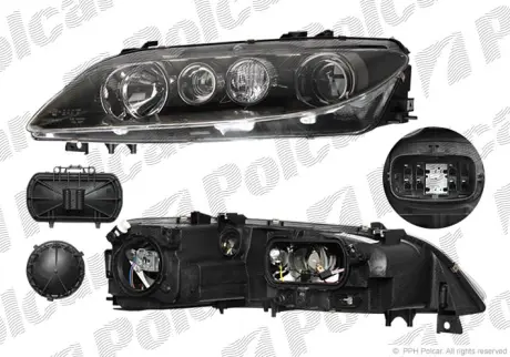 Фара основная POLCAR 4519094E