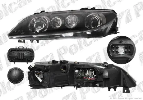 Фара основная POLCAR 4519096E