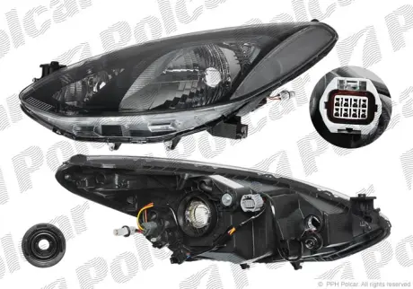Фара основная POLCAR 453310E