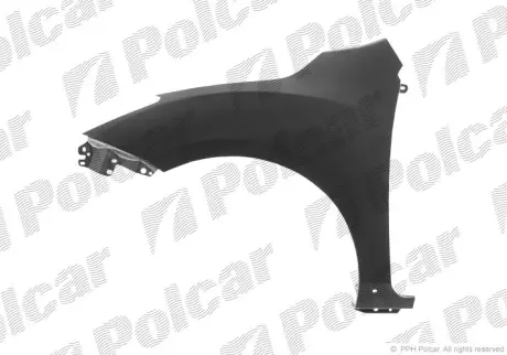 Крыло переднее POLCAR 454201-1