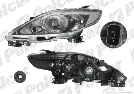 Фара основная POLCAR 4550103E