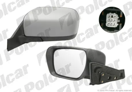 Зеркало внешнее POLCAR 4550515E