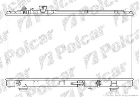 Радиаторы охлаждения POLCAR 455508-1