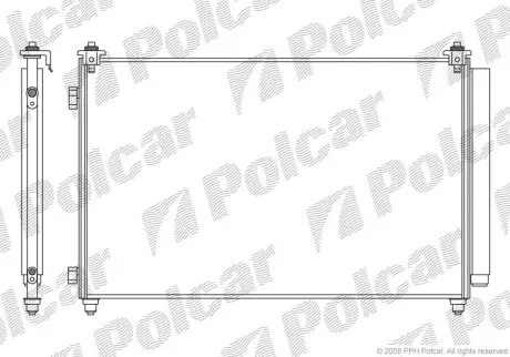 Радиаторы кондиционера POLCAR 4585K81K